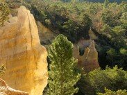 Le Colorado Provençal de Rustrel en Luberon